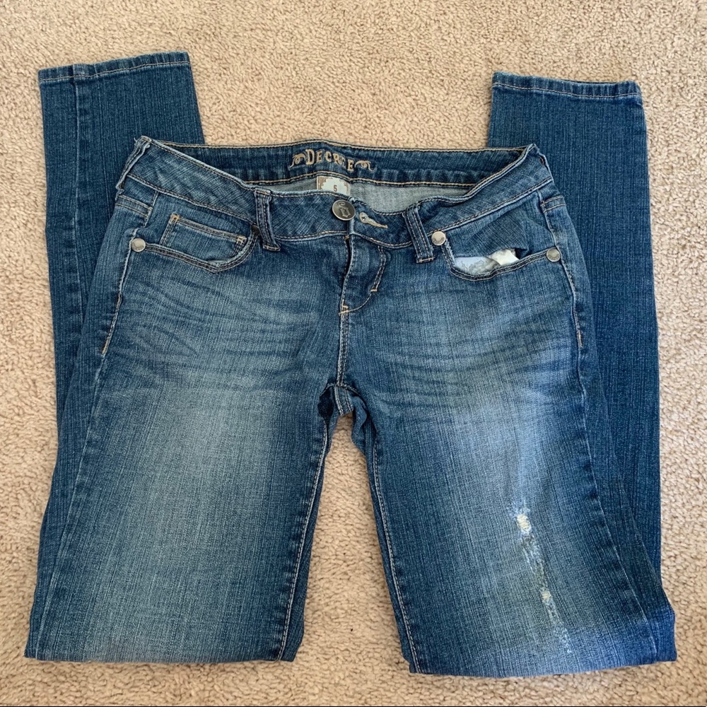 Decree skinny jeans